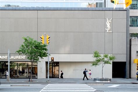 ysl toronto architect|Saint Laurent Toronto Turns Brutalist Architecture High.